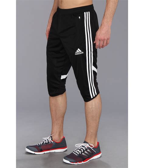 adidas three quarter shorts.